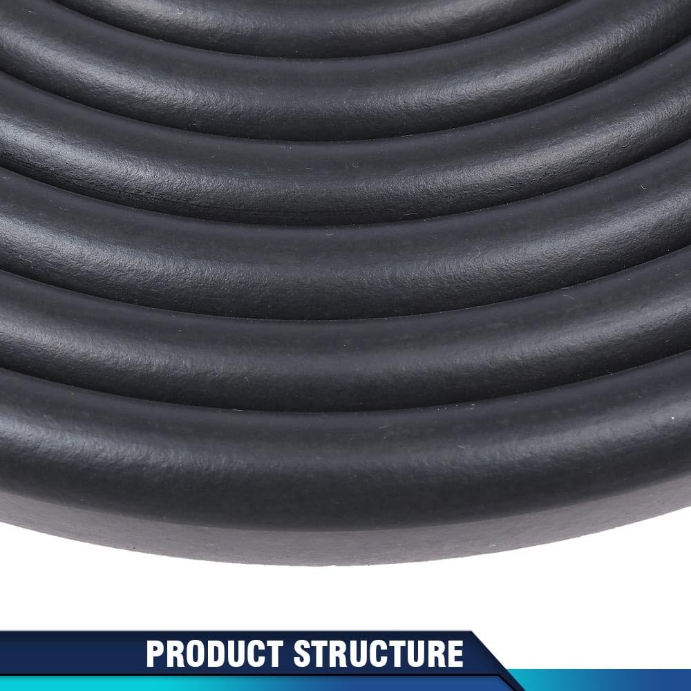 Door Seals Weatherstrip Pair Set Compatible with Ford Bronco F100-F350 1973-1979