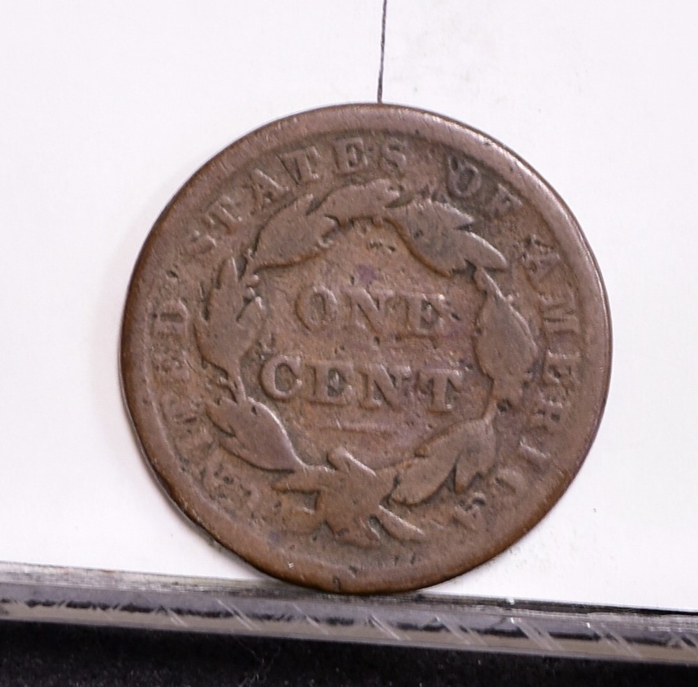 1838 Large Cent - AG (#57167-L)