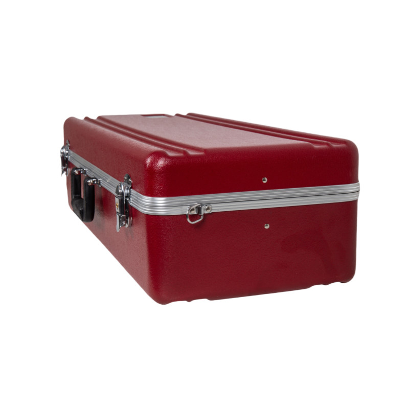Crossrock Alto Saxophone Case | ABS Molded Hardshell-Red