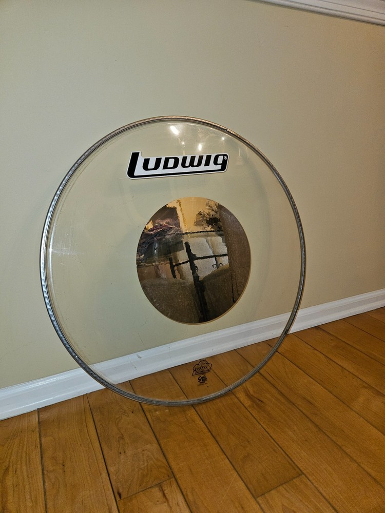Ludwig Silver Dot Clear Bass Drumhead 24"