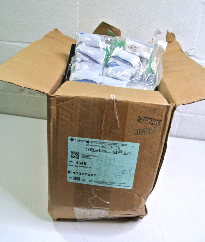 Posey #4648, Moveable ID Bracelet, 12 bracelets per box - 48 Boxes