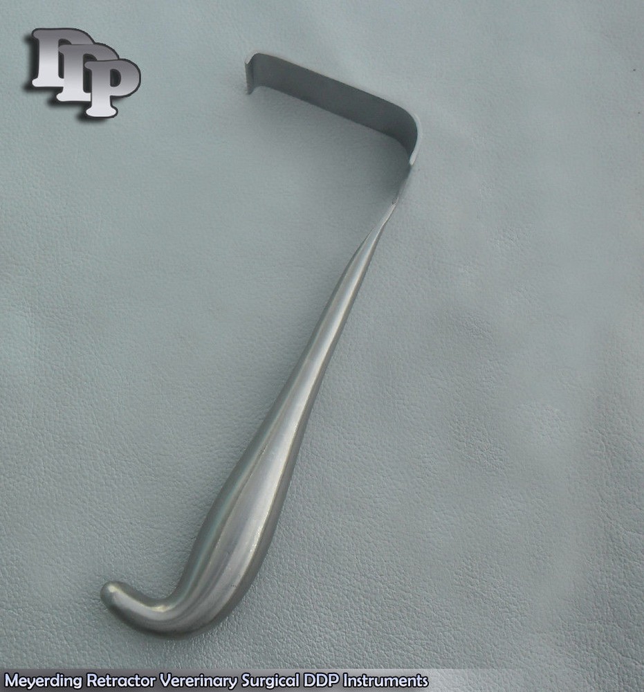 Meyerding Retractor 9.5" Blade Wide (1''x3'') Veterinary Surgical Instruments