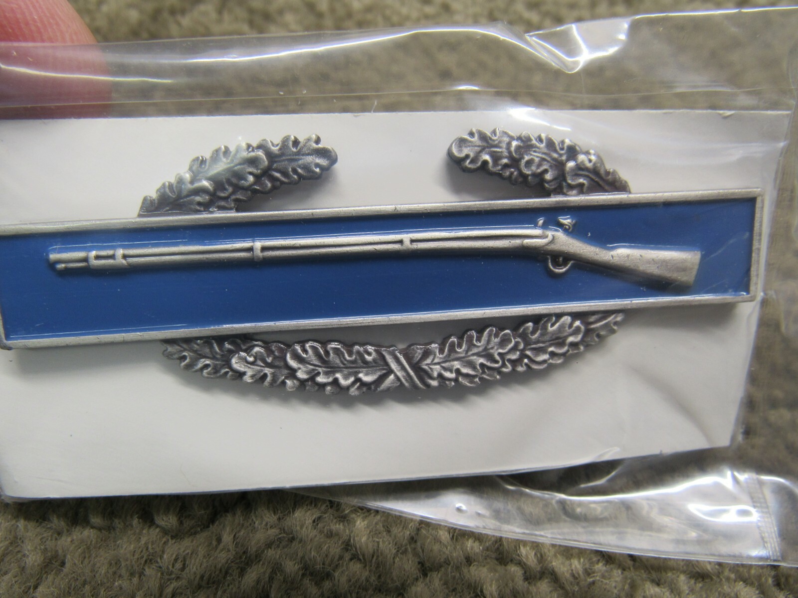 US Desert Storm Era Combat Infantryman Badge 1st Award NOS 1990 Full Size