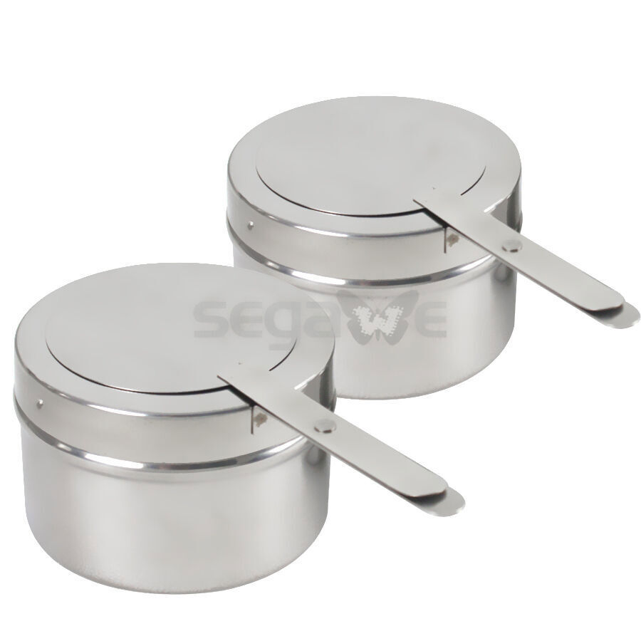 New 8 Quart Stainless Steel Rectangular Chafing Dish Full Size 6 Pack of