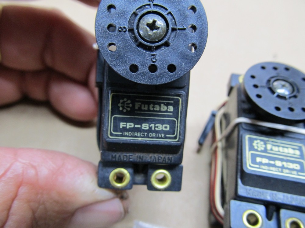 Four Futaba FP-S130 Servos
