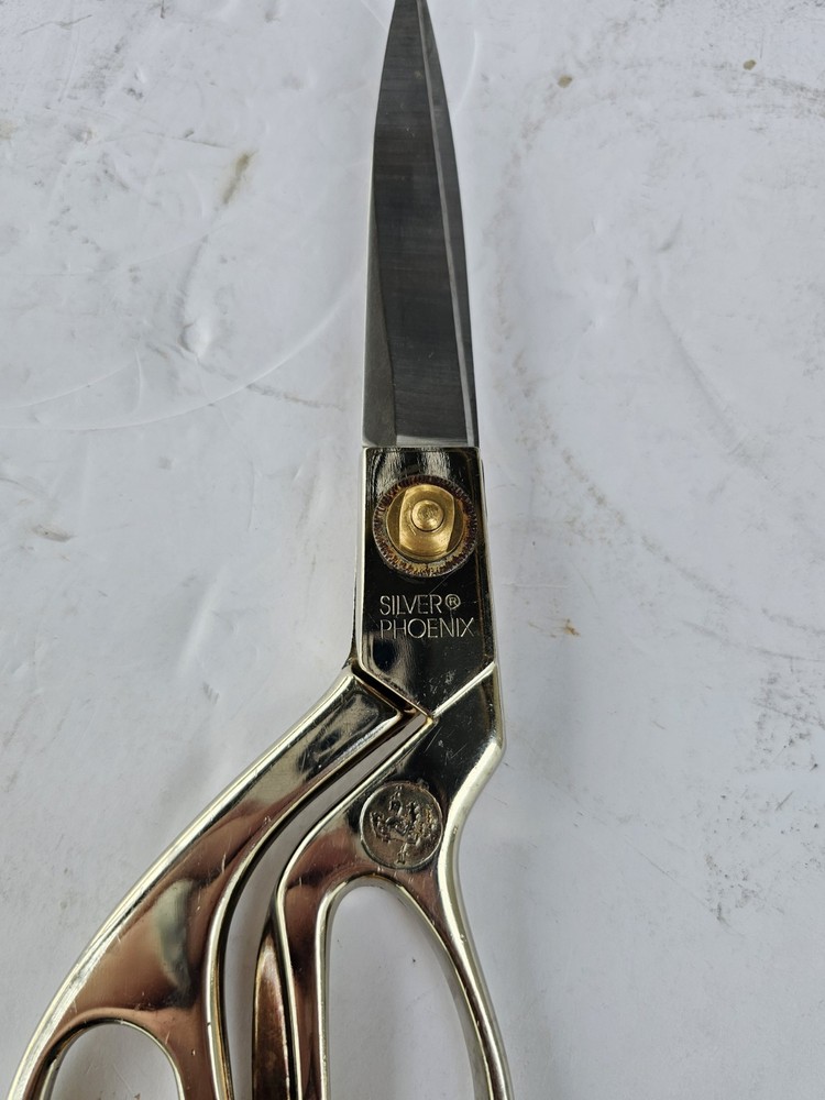 Vintage Silver Phoenix High Quality Scissors