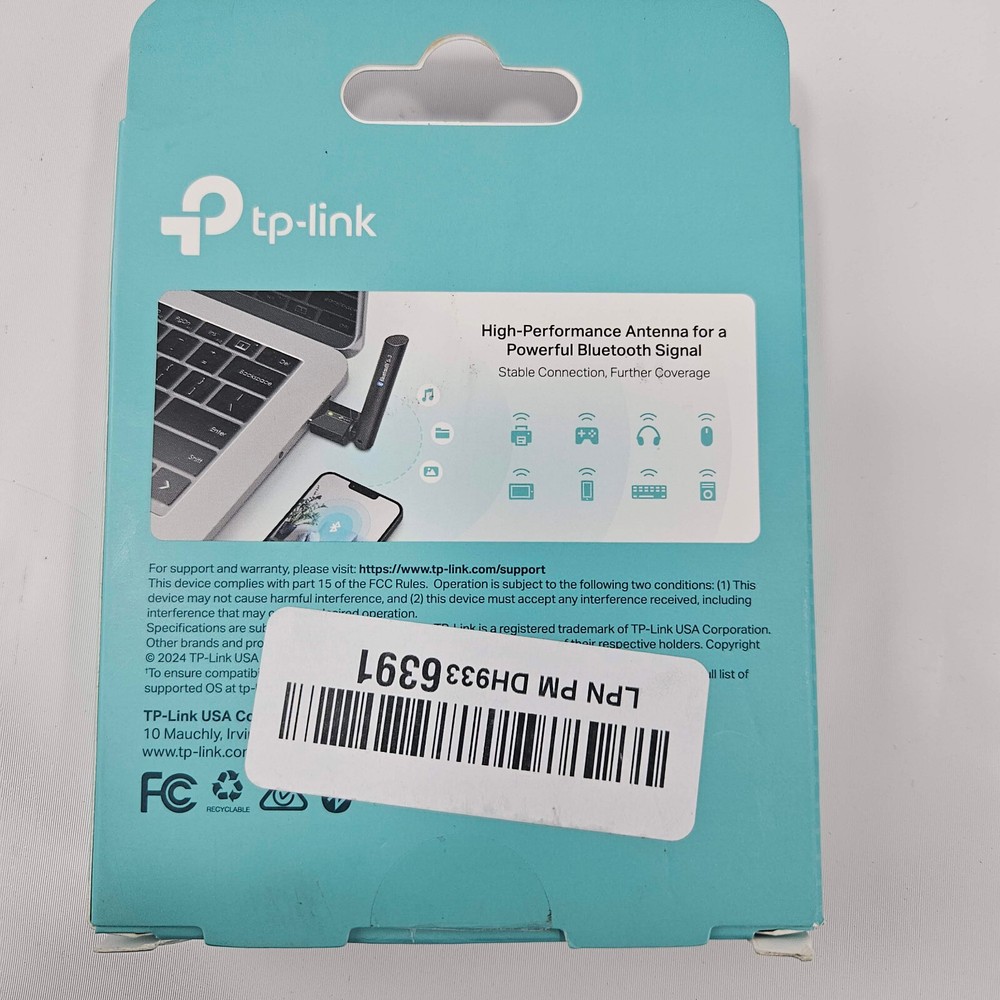 TP-Link UB500 Plus Bluetooth 5.3 Bluetooth Adapter for Computer/Notebook Open bo