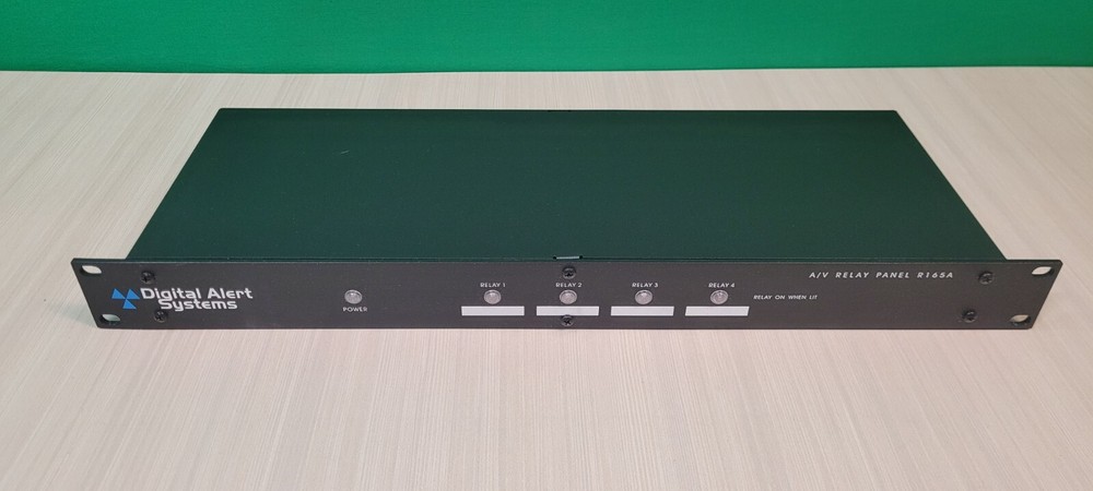 DIGITAL ALERT SYSTEMS Stereo A/V and IF/RF Relay Panel - R165A NEW OPEN BOX
