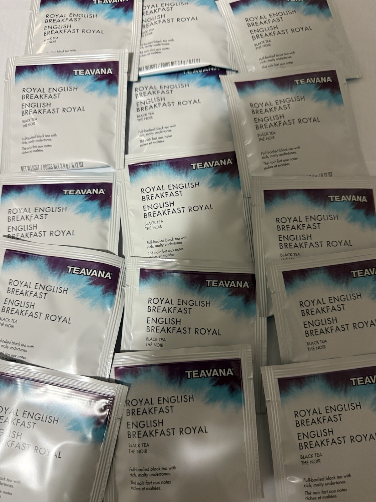 Starbucks Teavana Tea Sachets Royal English Breakfast 108 Sachets Exp 2026-2027