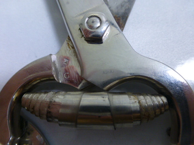 S. Kirk & Son Sterling Silver Antique Poultry Shears