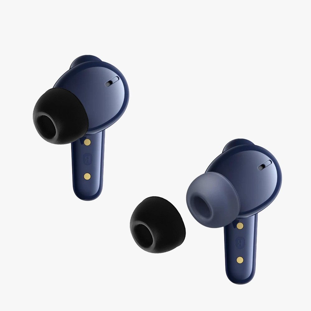 kwmobile 6X Replacement Ear Tips Compatible with Anker Soundcore Black