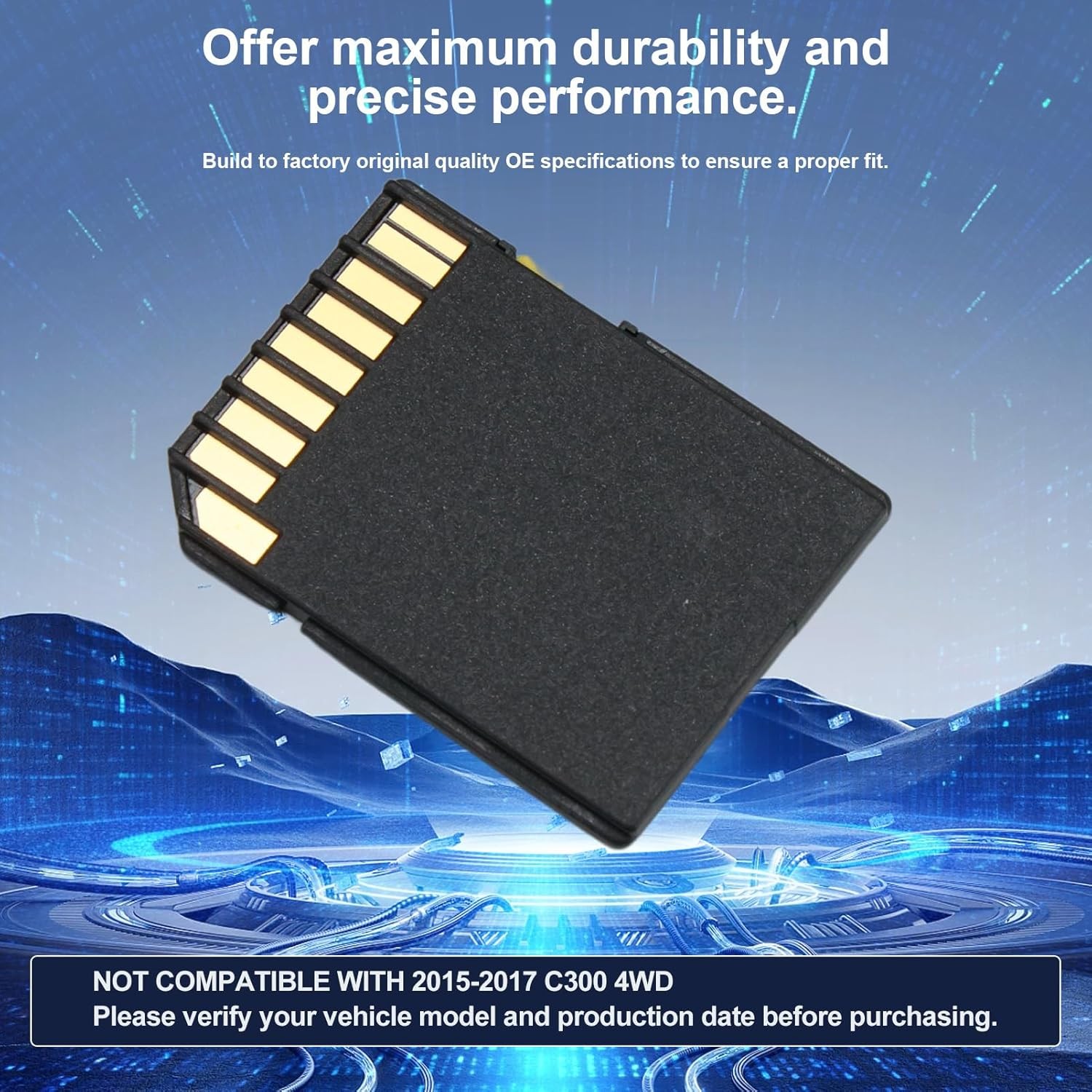 Navigation SD Card Fits for Mercedes Garmin Map Pilot B C E GLC300 CLA250 GLA250