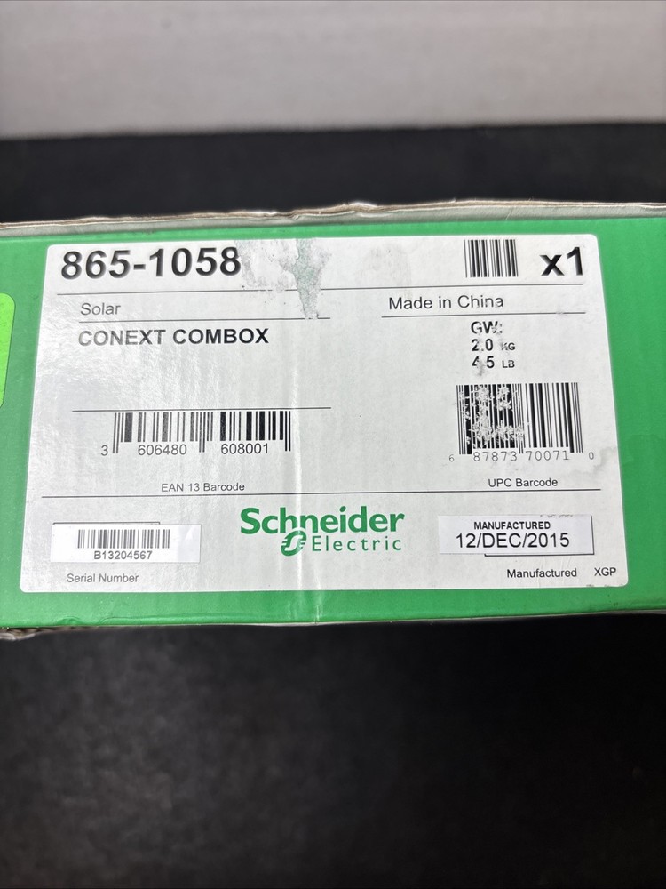 Schneider Electric 865-1058 Context Communications ComBox