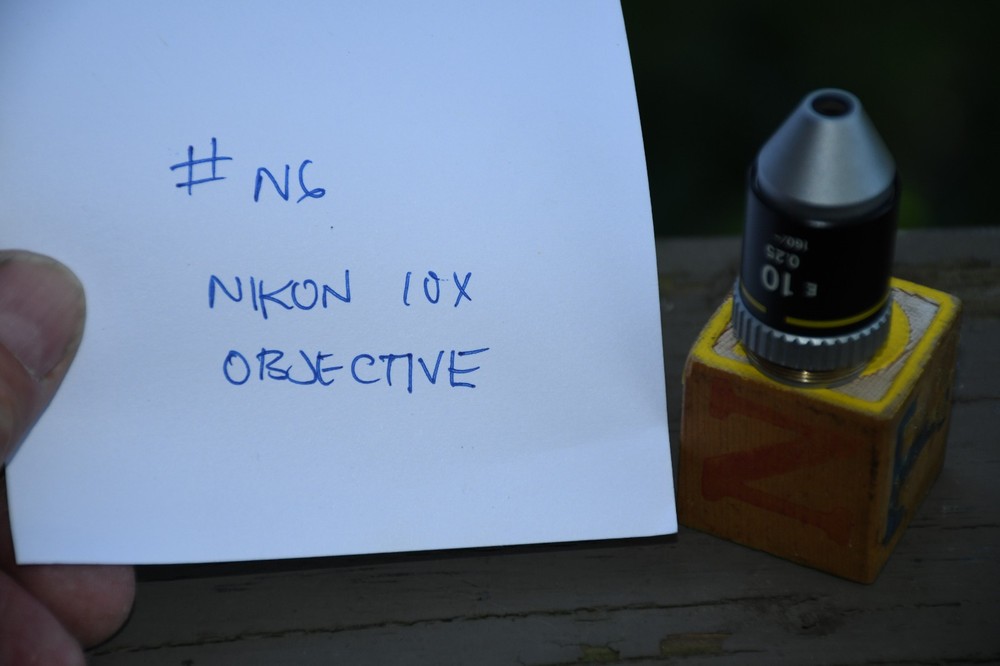 Nikon 10X 160/- 0.25 Objective E Achromat Alphaphot Labphot Microscope #N6