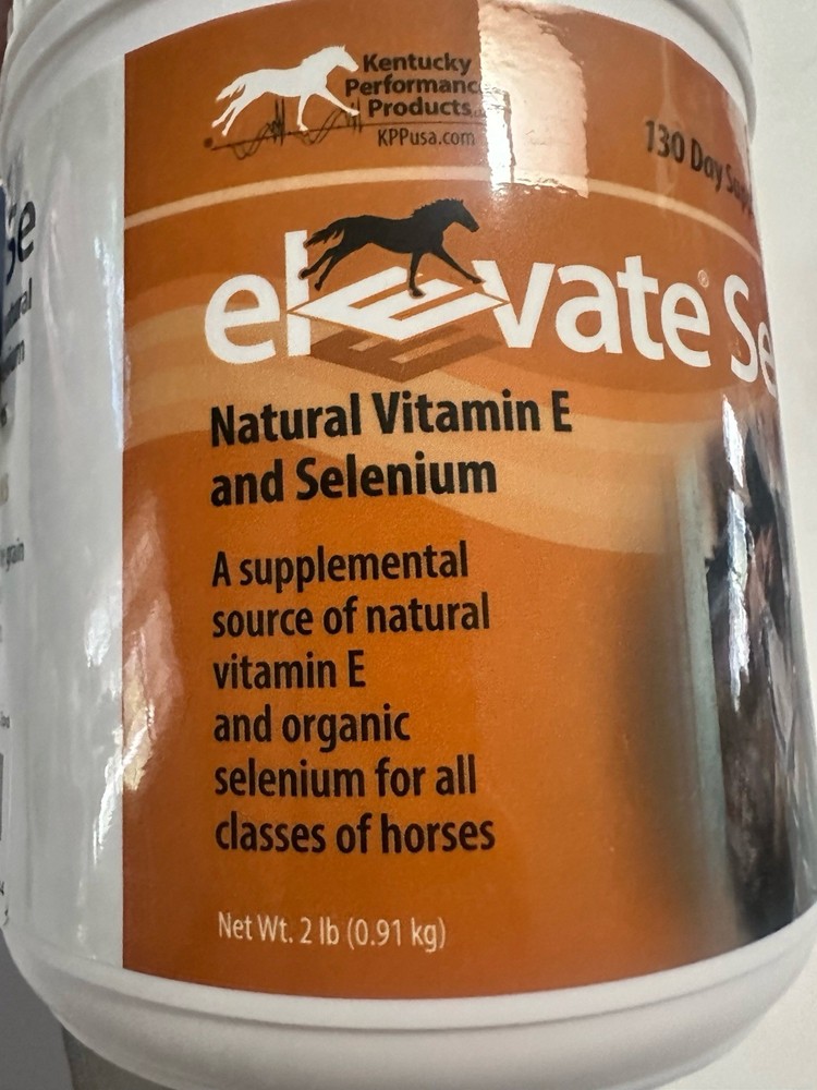 Kentucky Performance Elevate Se, Natural Vitamin E and Selenium Supplement, 2lb
