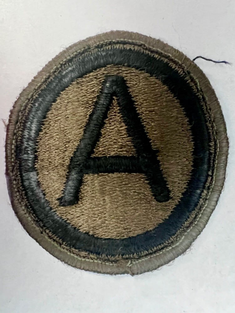 3rd Army  Subdued US Army Patch