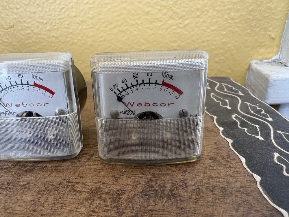 Webcor VU Volume Meter