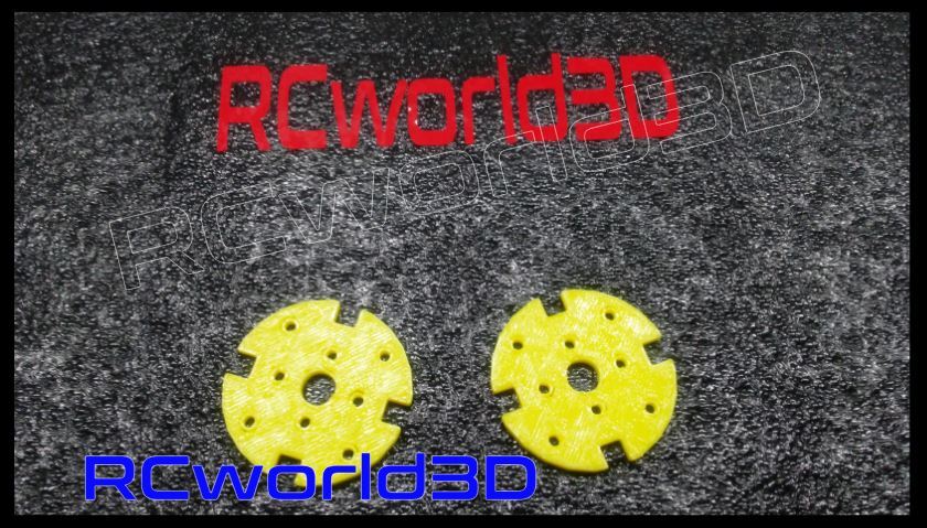 RC PLANE BRUSHLESS MOTOR MOUNT/BASE PERFECT X 2212 MOTOR 3D PRINTED SOLID - PLA
