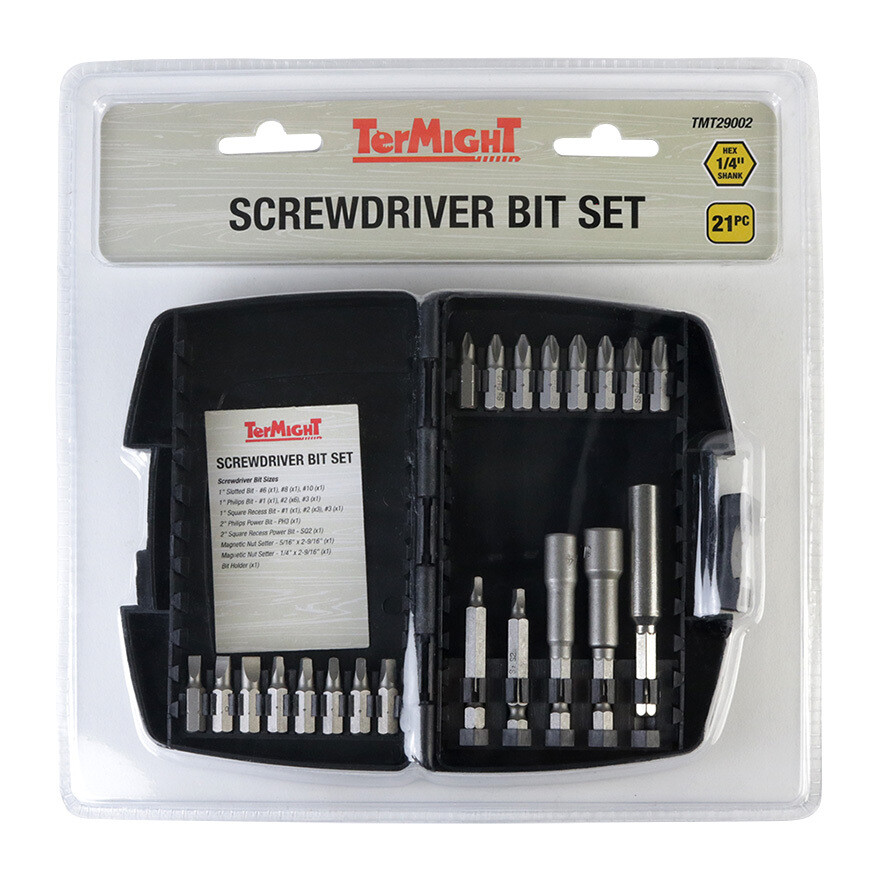 TerMight 21-Piece Screwdriver Bit Set