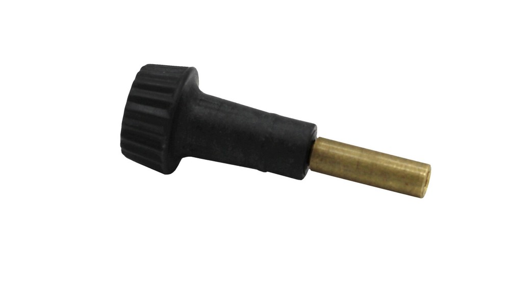 Creative Hobbies Black Lamp Socket Knob with 1/2" Brass Extenders | 6 Pack