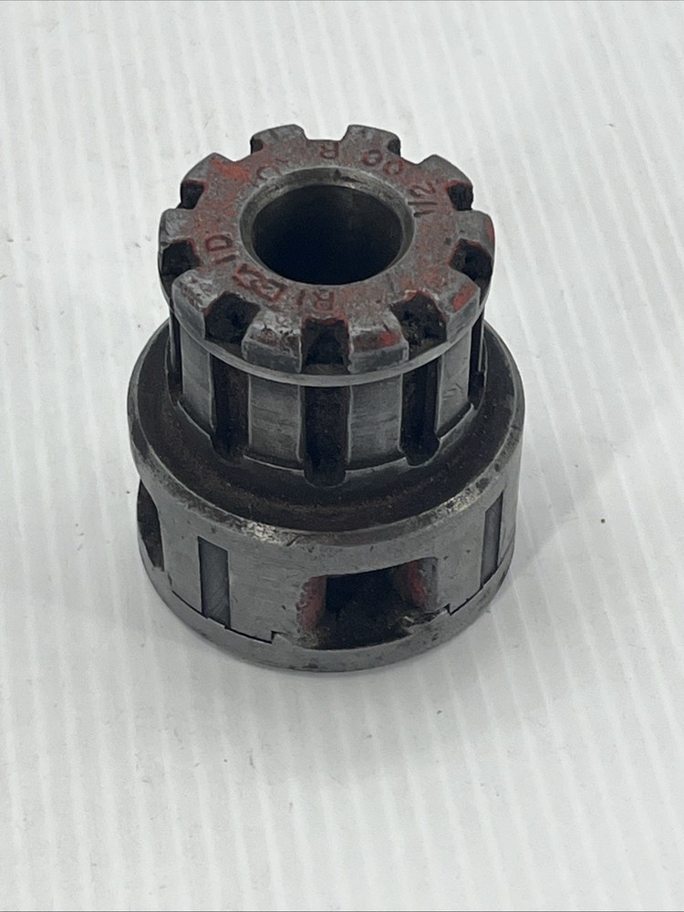 Ridgid Pipe Threading Die Head 1/2” #2242954 Used {1}