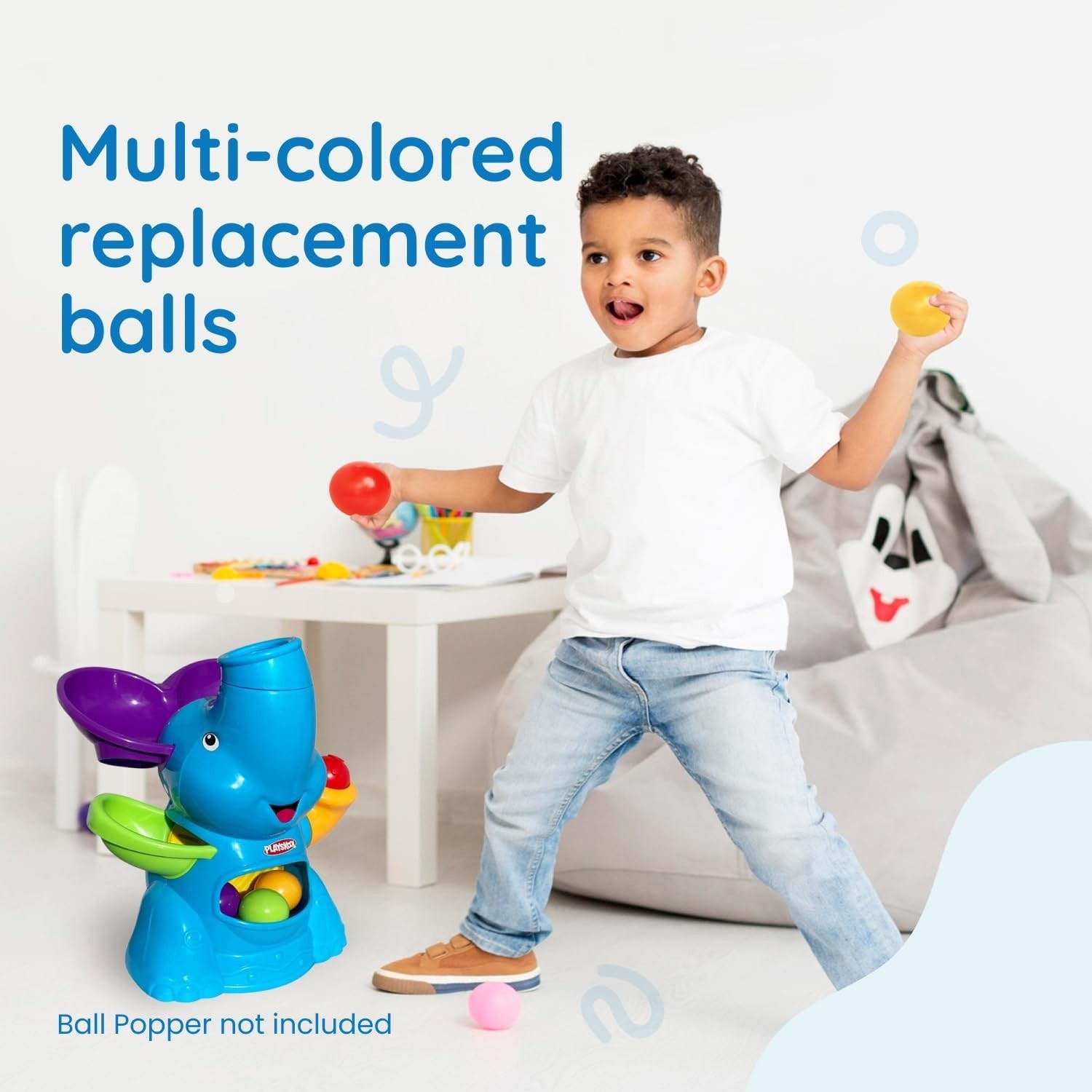 Multi-Colored Replacement Ball Set for Playskool Ball Popper Toys