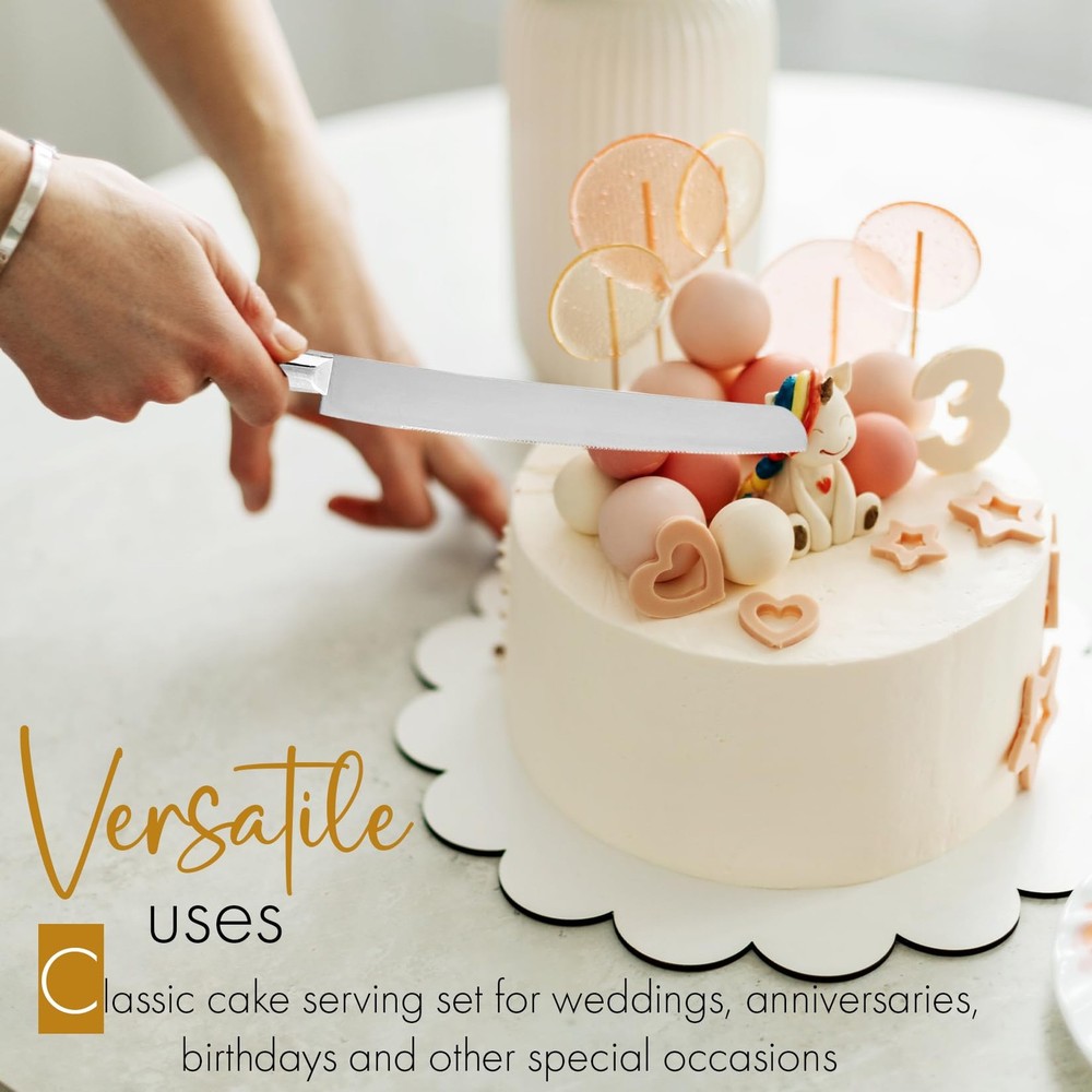 Cake and Server Set, Cake Cutter and Pie Spatula, Cake Server and Set with Ac...