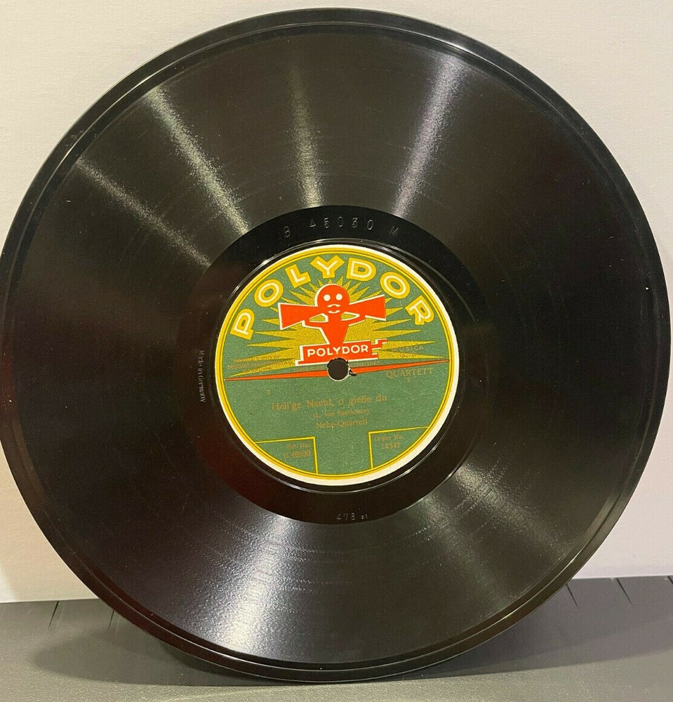 RARE Polydor German Label 78. 2-sided. Excellent Condition
