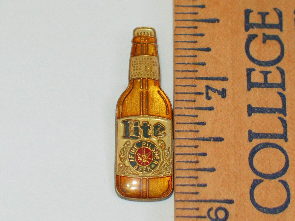 Miller Lite Beer Bottle Beer Pin