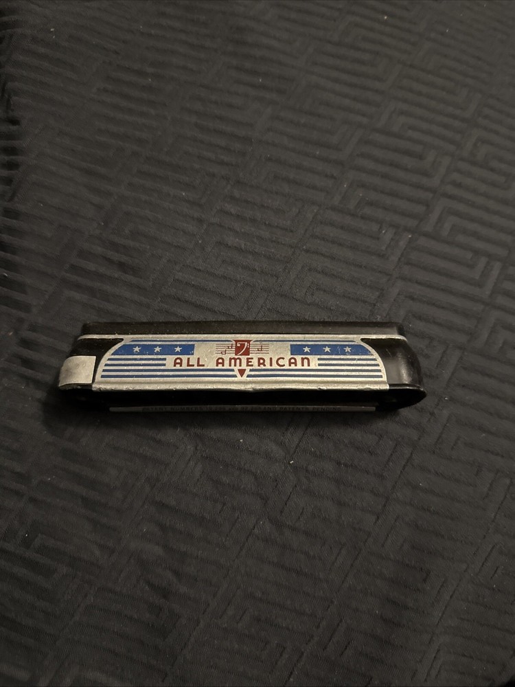 VINTAGE ALL AMERICAN TUNING HARMONICA