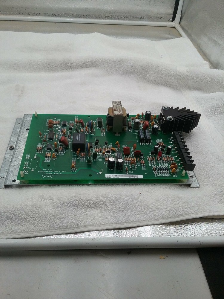Rauland Borg TC4160 VCM2 Card for Telecenter Intercom System