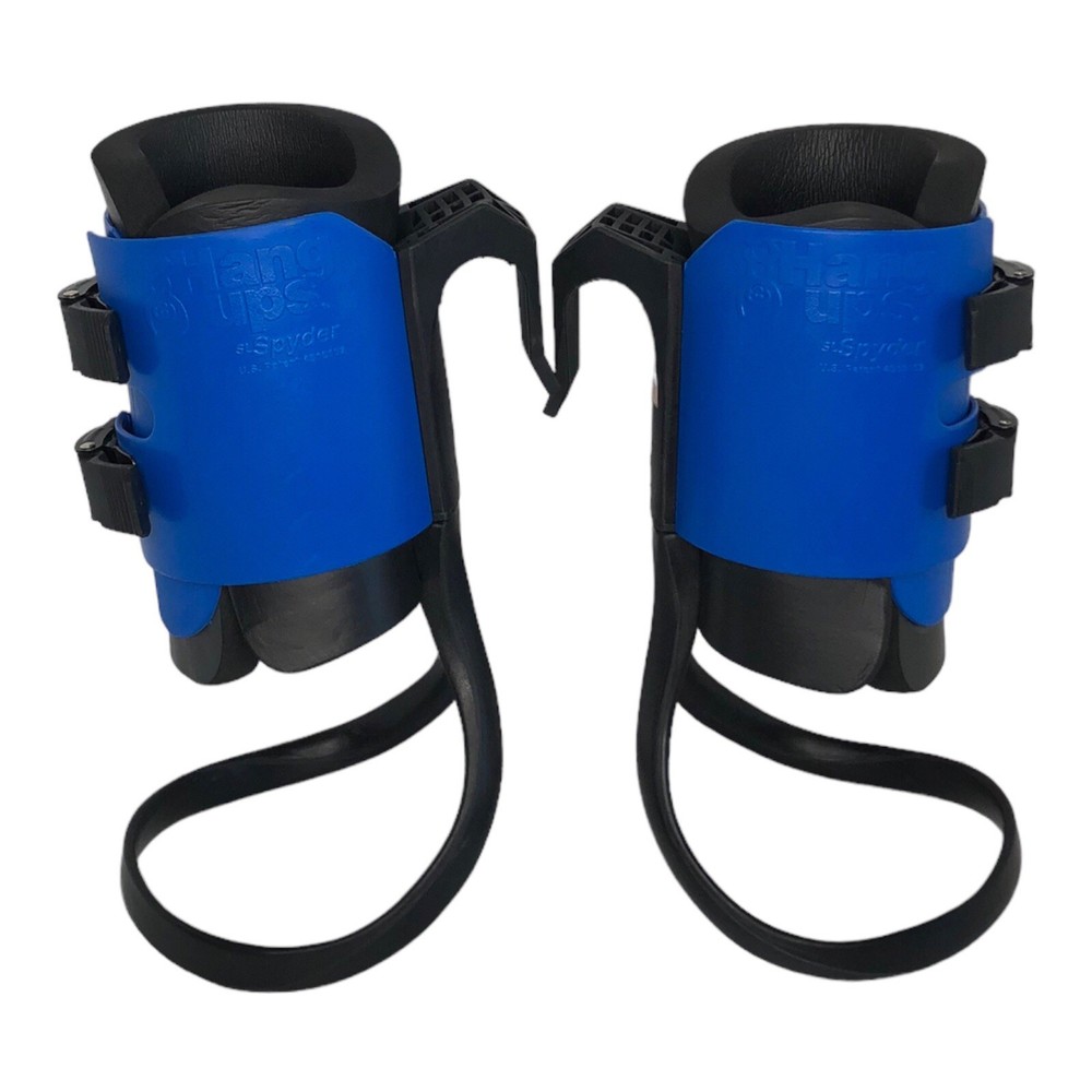 Teeter Hang Ups SL Spyder EZ-UP Inversion Gravity Boots with Calf Loops EUC