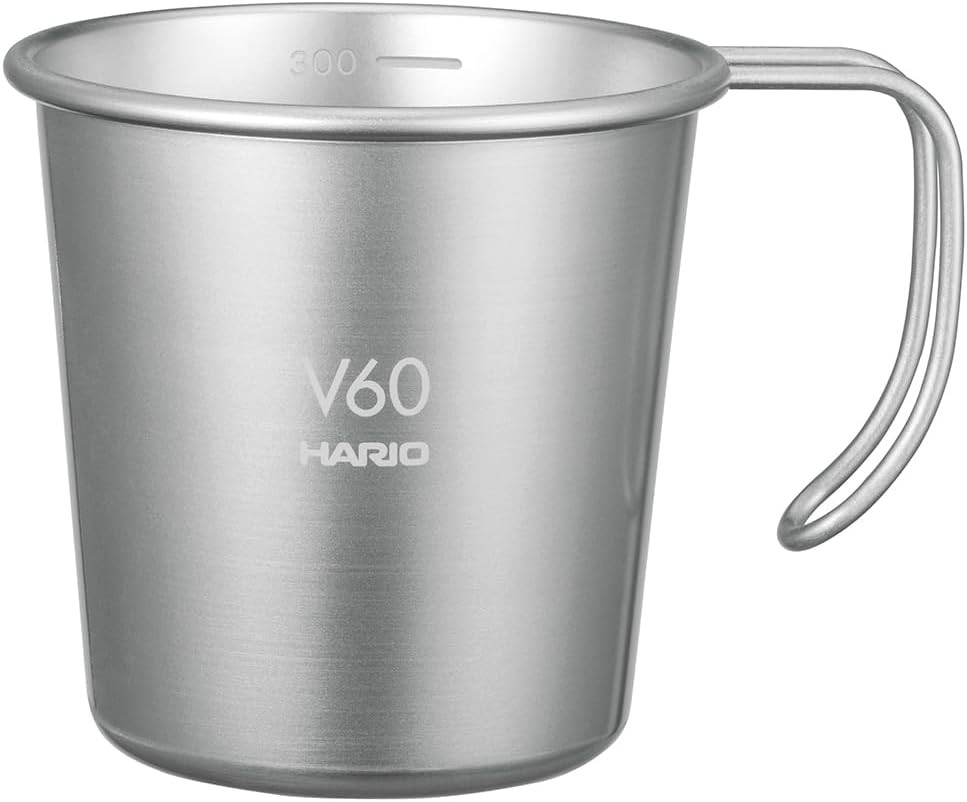 Outdoor V60 Stacking Mug, 320Ml Silver