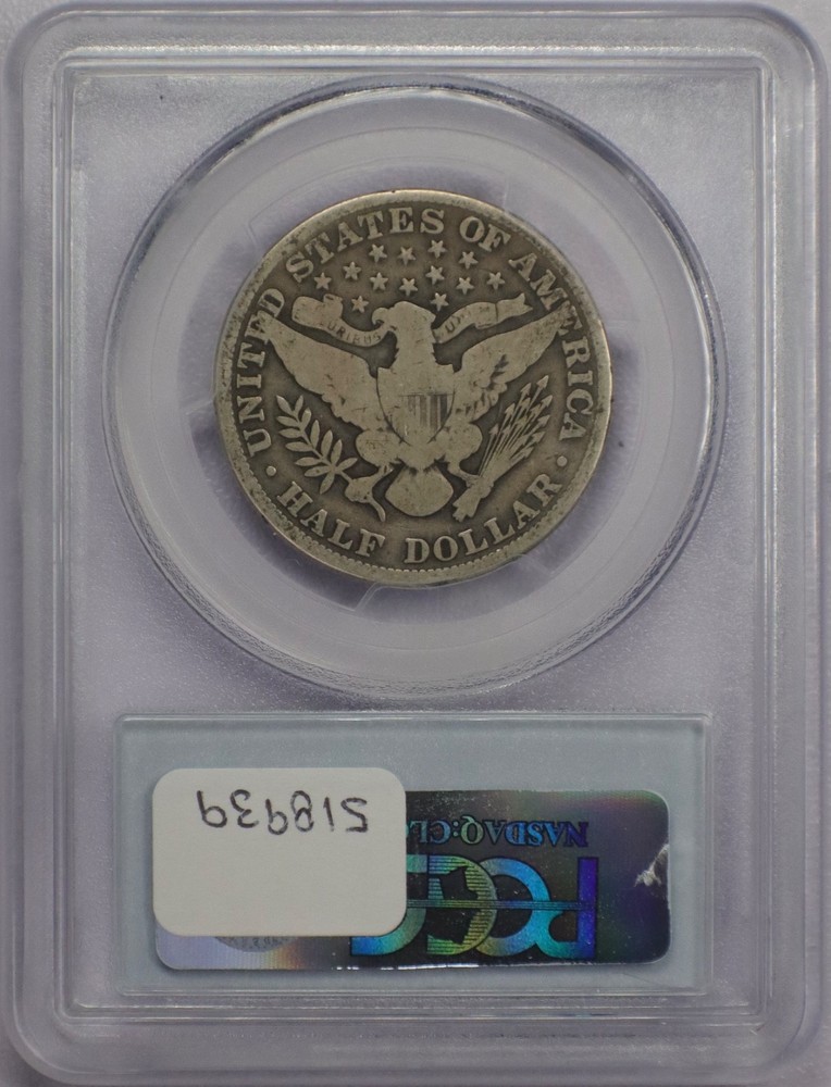 1913 50c Barber Half Dollar - PCGS G 6