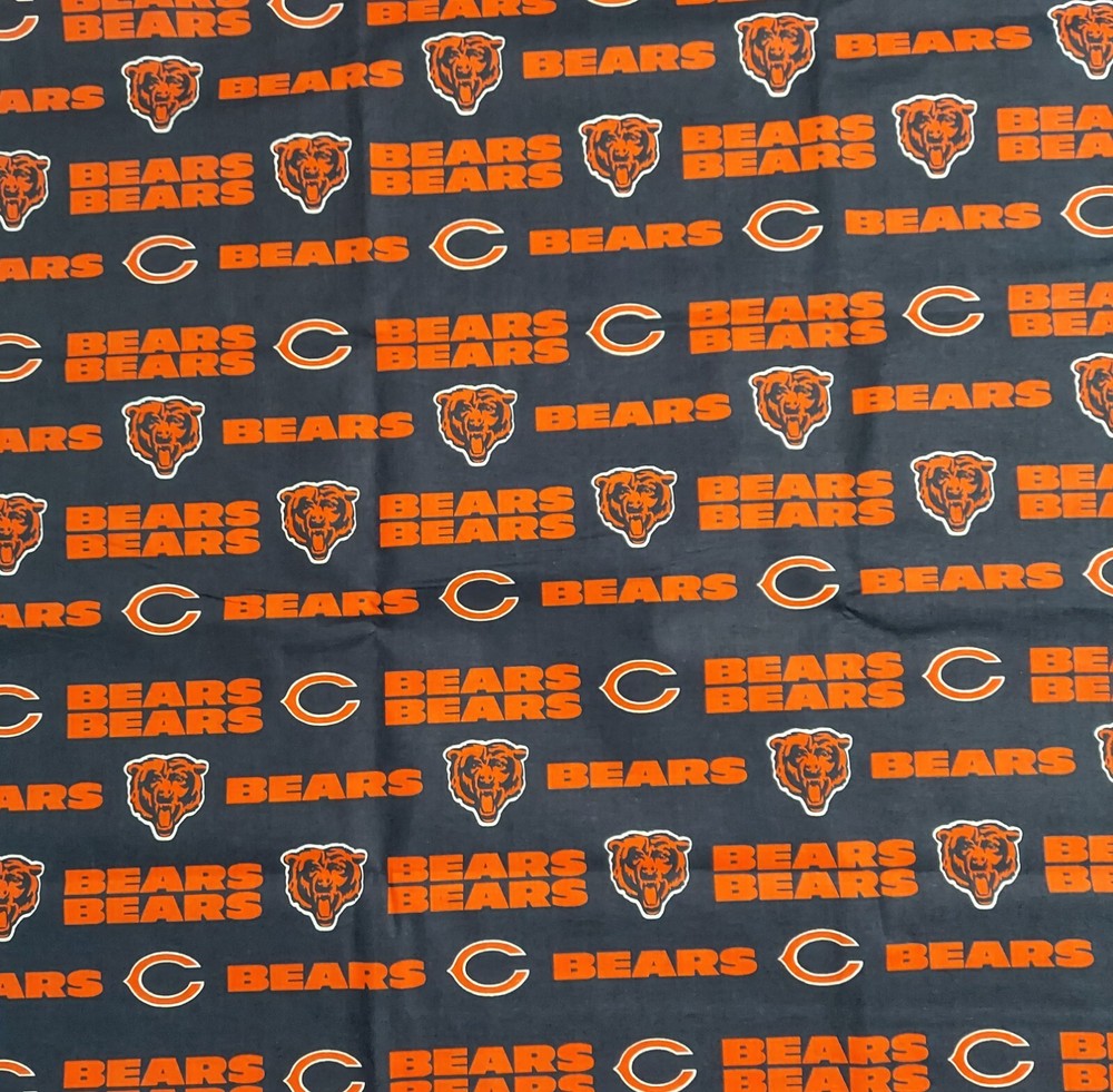 Door Draft Stopper, Cedar Filled, Window Draft Stopper, Chicago, Bears