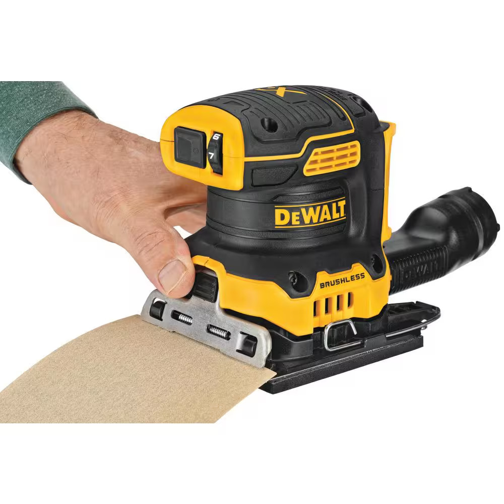 20V MAX XR Cordless Brushless 1/4 Sheet Variable Speed Sander (Tool Only)