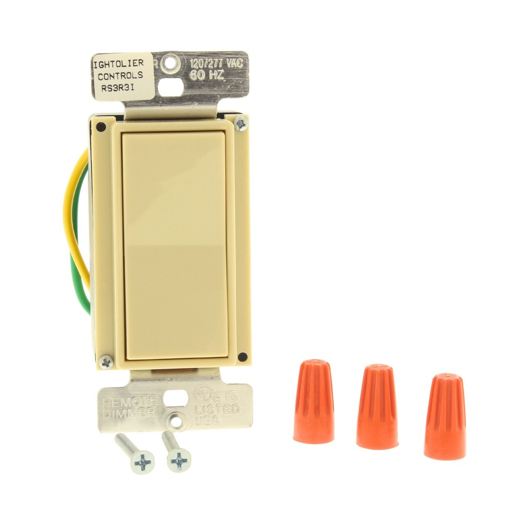 Lightolier RS3R3-I Ivory Rockslide Slave Dimmer Switch Remote