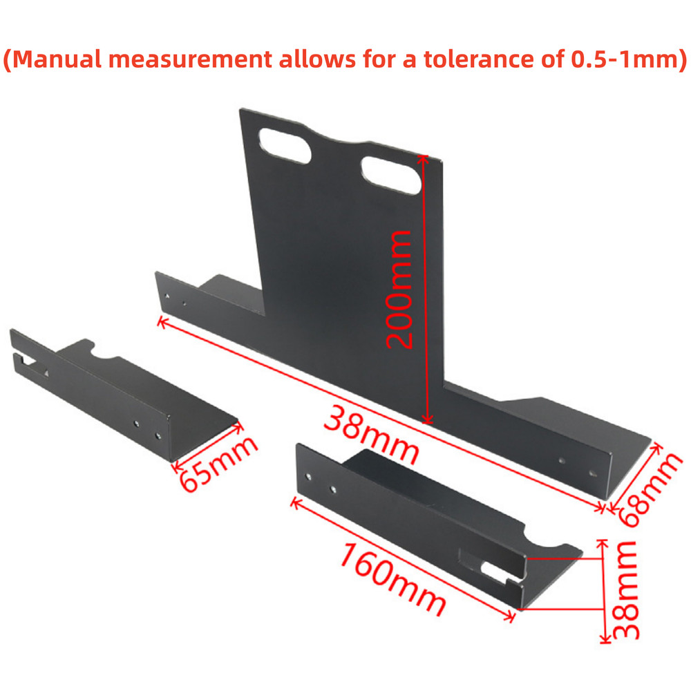 2026 Upgraded Wheel Alignment Tool, 2 PCS Toe Alignment Plates with Tape Measure