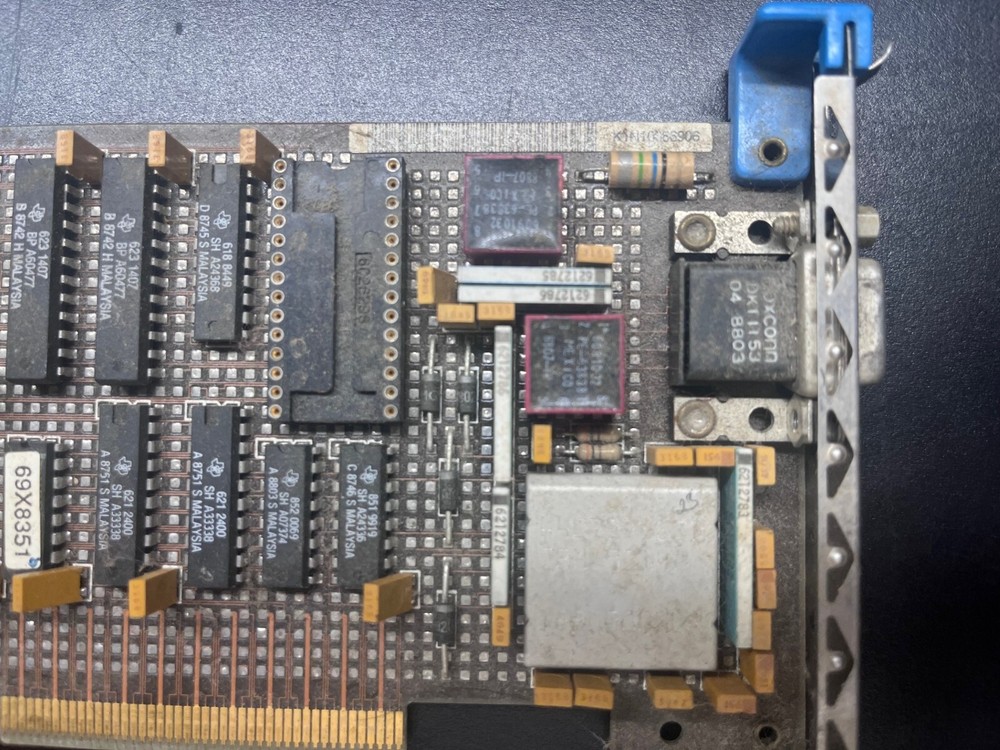 Vintage IBM MCA Micro Channel Networking Card Untested Unknown Card