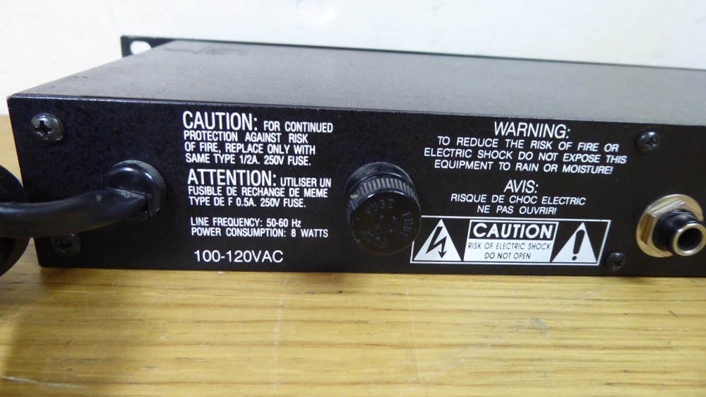 BBE Sound 482 Stereo Sonic Maximizer Karaoke Mic Guitar Processor Rack-mount