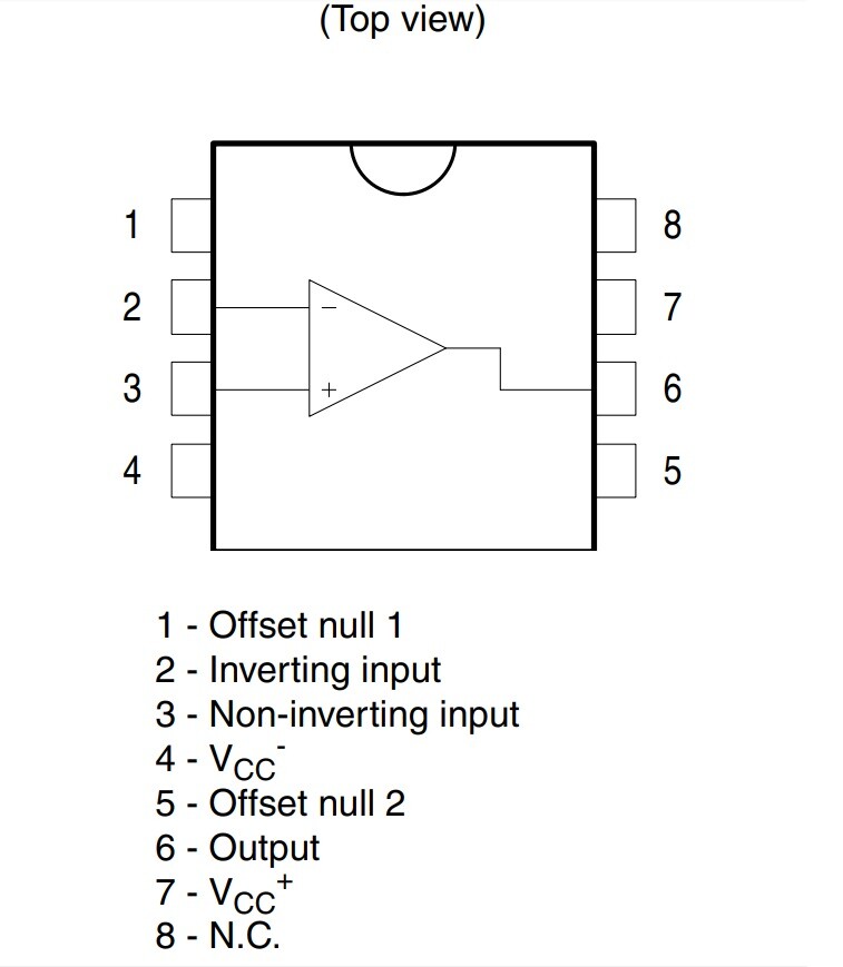 ^ 2 pcs TL071, TL071CDT SINGLE OPAMP 8SO. SMD