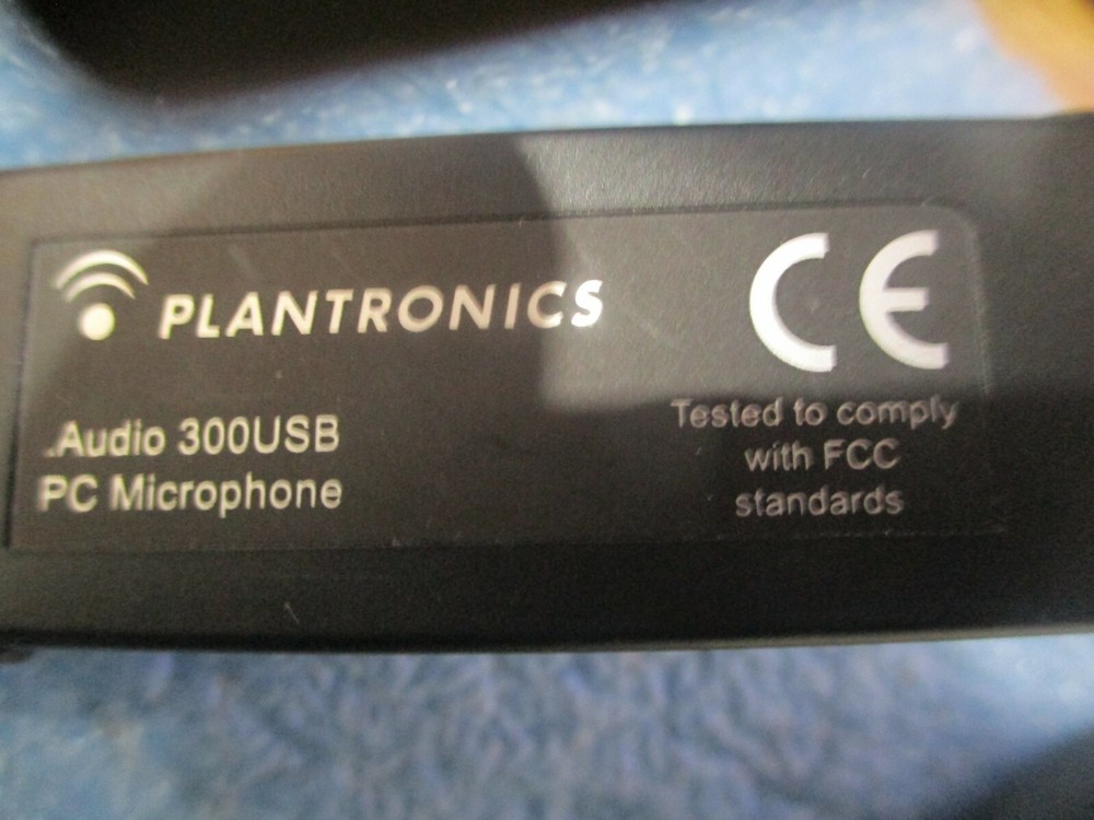Plantronics Model: Audio 300USB Microphone / Headset