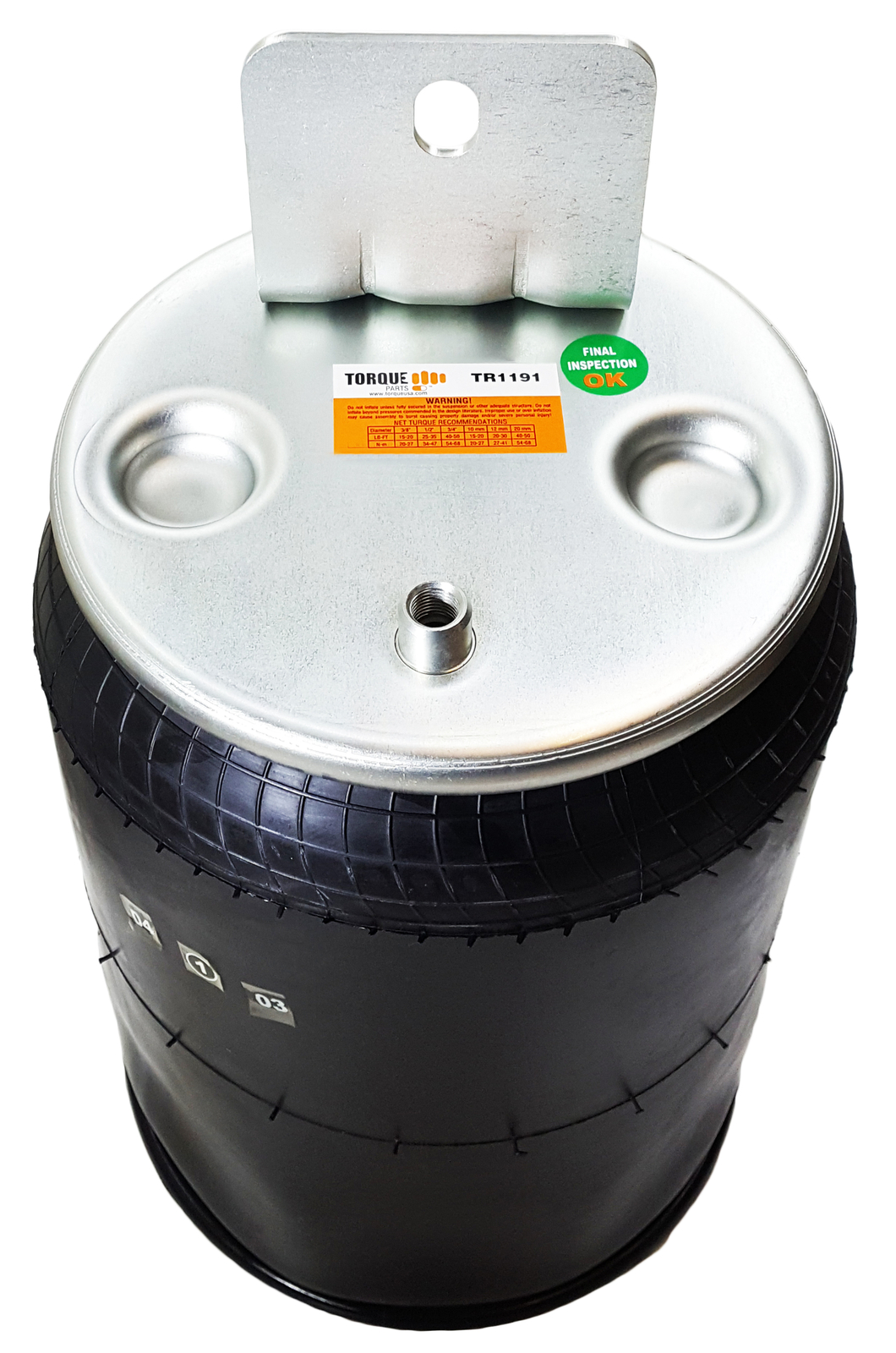 Air Spring Bag for Navistar Replaces 3541731C1 Firestone W01-358-1191 Set of 4