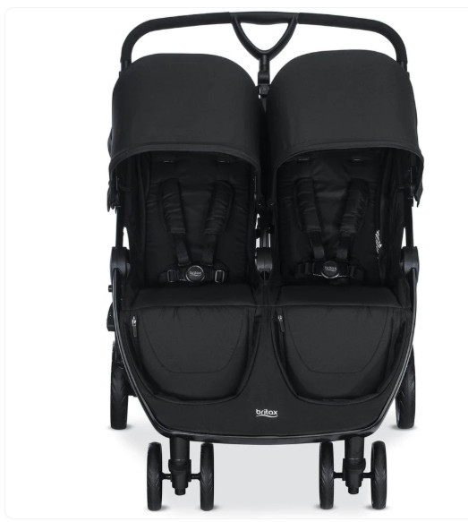 Free Shipping Britax B-Lively Double Stroller - Raven