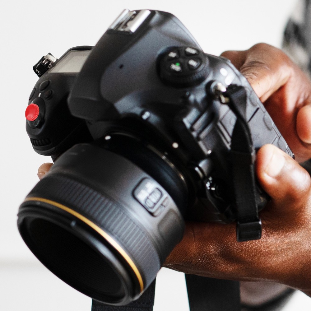 Camera Shutter Button, 2Pcs 12mm Concave Surface Shutter Release Button Blue