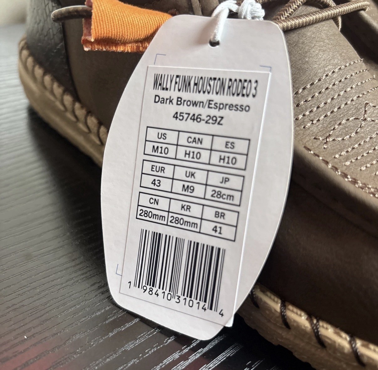 HEYDUDE Wally Funk Houston Rodeo X Limited Edition Size 10 Men’s Western Shoe