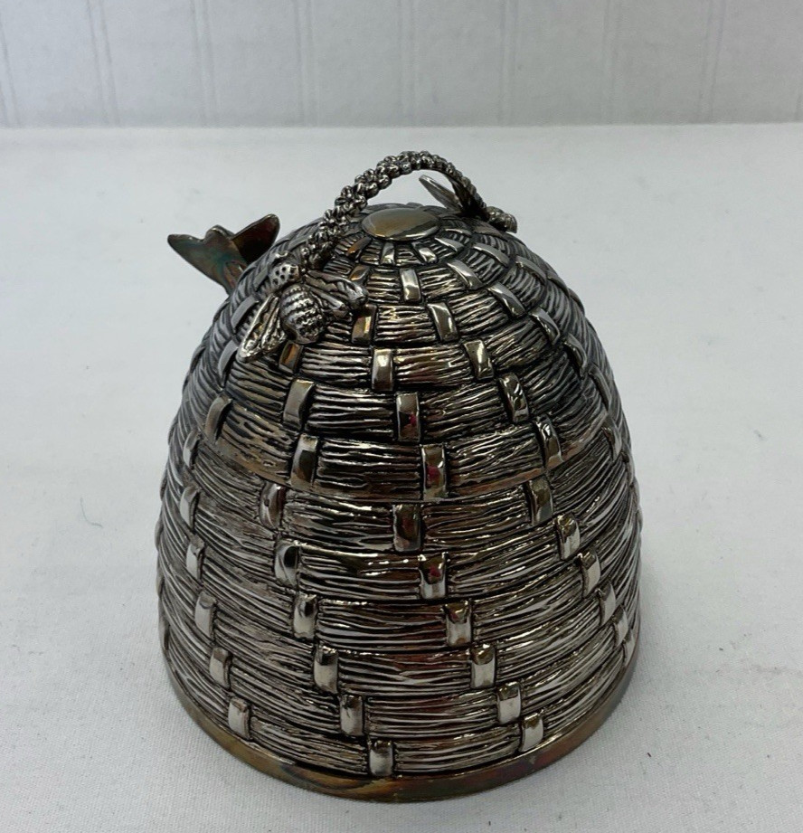 Godinger Silver Honey Pot