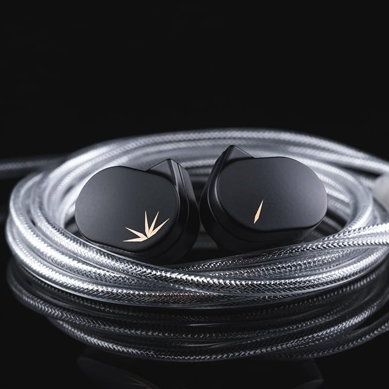 Moondrop CHU II High Performance Dynamic Driver IEMs Interchangeable Cable in...