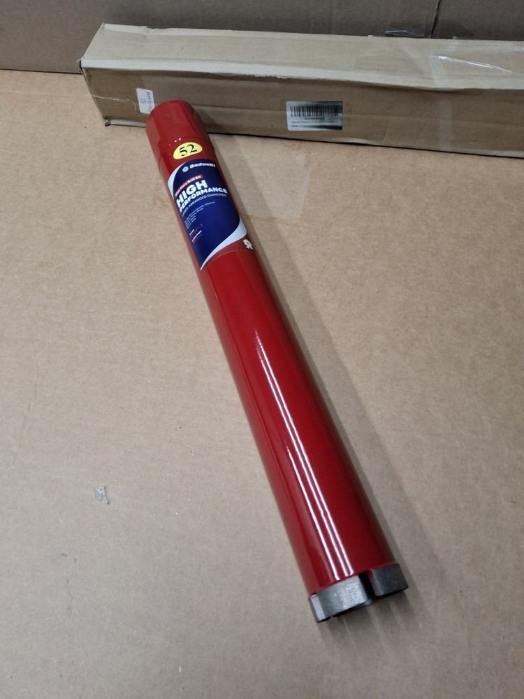 2" Wet Core Drill Bit with High Density Diamond Segments, 14" Depth