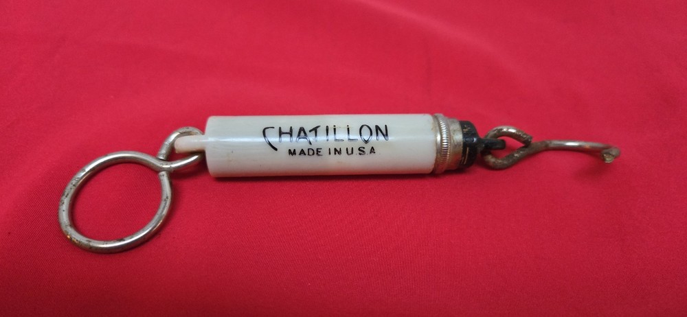 Chatillon 15lb fish hanging fish scale